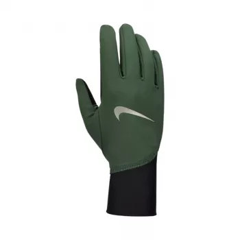 Nike Pacer Midweight guantes de running para hombre – verde/negro, talla L