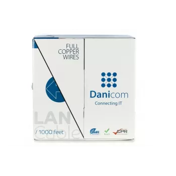 DSIT DANICOM CAT5E UTP 305m PVC (Fca) Cable a granel DC-UTP5E-305-FCA