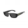 Arnette AN4357-121487 Gafas de sol de hombre, rectangulares, montura negra mate, lentes grises, 53/17/145 mm