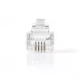 DSIT Conector macho de teléfono RJ11 - 4 polos - 10 unidades (DC-RJ11-10PCE)