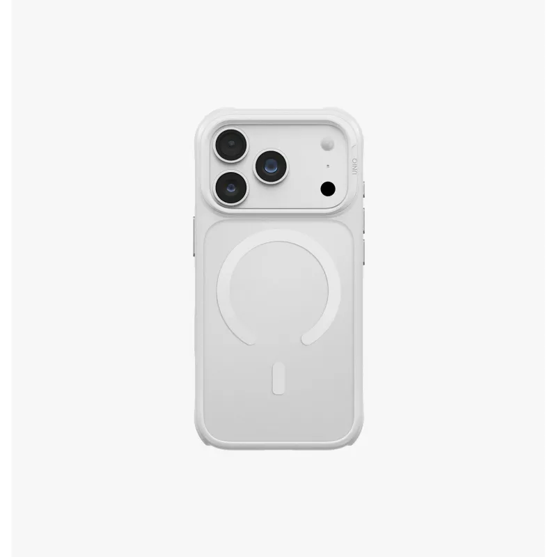 UNIQ Veren Funda de carga MagClick para iPhone 18 Pro / 17 Pro – negra