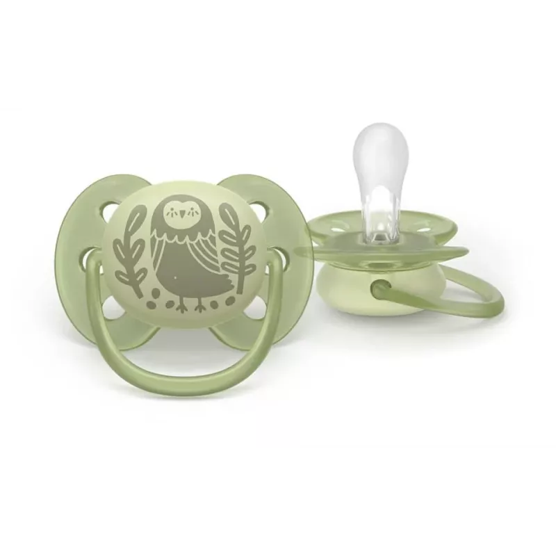 Philips Avent Ultra Soft DECO Chupete 6-18 meses, pack de 2