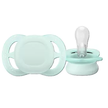 Philips Avent Ultra Start Chupete 0-2 meses, pack de 2