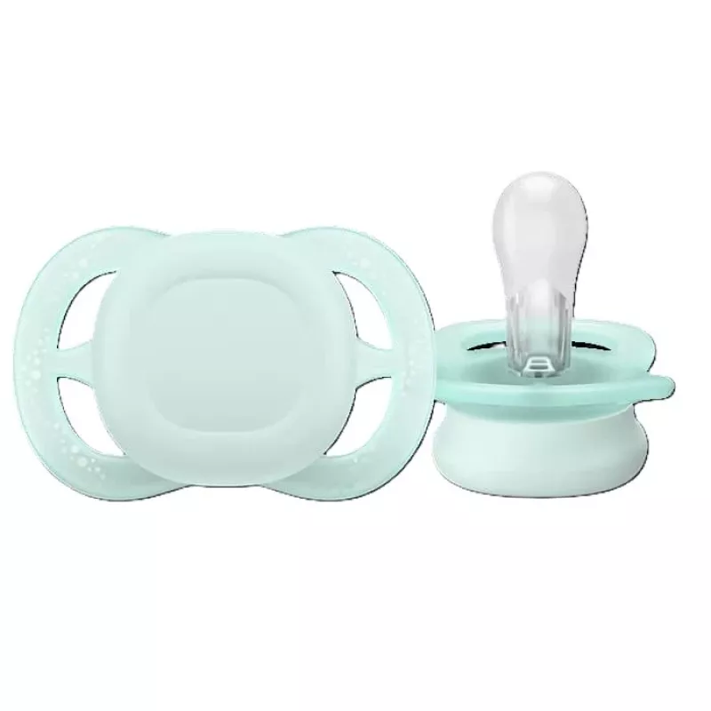 Philips Avent Ultra Start Chupete 0-2 meses, pack de 2