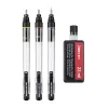 ARISTO mg1 pro Basic estuche de rotuladores técnicos, 3 rotuladores 0,35 / 0,50 / 0,70 mm, 4 piezas (AR64300)