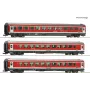 Roco 6200096 H0 set de 3 piezas München-Nürnberg-Express de DB AG