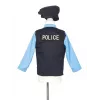 Souza! disfraz de policía con sombrero y accesorios, edad 4-7