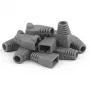 DSIT DANICOM funda para cable RJ45 gris grande - 10 unidades DC-RJ45-BOOT-L-GREY-10PCE