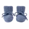 Lodger Slipper Merino Wool zapatillas de casa para bebé, Storm, 0-6 meses