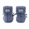 Lodger Slipper Merino Wool zapatillas de casa para bebé, Storm, 0-6 meses