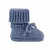 Lodger Slipper Merino Wool zapatillas de casa para bebé, Storm, 0-6 meses