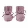 Lodger zapatilla de casa Merino Wool botines para bebé, Mauve, 0-6 meses