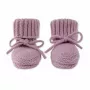 Lodger zapatilla de casa Merino Wool botines para bebé, Mauve, 0-6 meses
