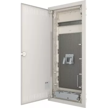 Armario de distribución de empotrar Eaton KLV-60UPM-F, 5 filas, 60 módulos, IP30, blanco 302418