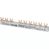 Eaton peine de conexión de horquilla trifásico 10mm² 6 módulos 63A EVG3PHAS/N/6MODUL/LS 303366
