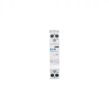 Eaton CR2011012 Contactor de instalación 12V AC/DC 20A 1NO+1NC 2 polos 193906
