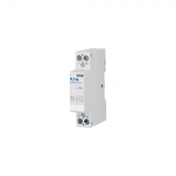 Eaton CR2011012 Contactor de instalación 12V AC/DC 20A 1NO+1NC 2 polos 193906