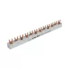 Eaton Barra colectora de horquilla trifásica EVGK-3PHAS/12MODUL, 63A, 12 módulos, 10mm², para xPole MCBs/RCDs (EP-501069)