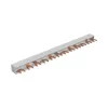 Eaton Barra colectora de horquilla trifásica EVGK-3PHAS/12MODUL, 63A, 12 módulos, 10mm², para xPole MCBs/RCDs (EP-501069)
