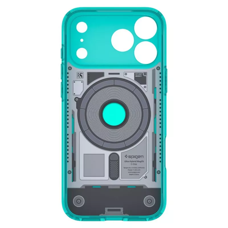 Spigen Ultra Hybrid Funda MagSafe para iPhone 17 Pro Max / 18 Pro Max - C-One Bondi Blue