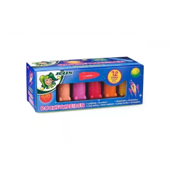 JOLLY ceras Rocket, colores surtidos, 12 uds. (5956-0001)