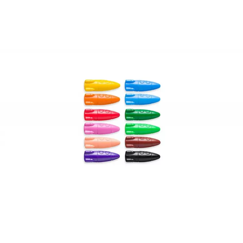 JOLLY ceras Rocket, colores surtidos, 12 uds. (5956-0001)