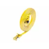 Wirewin SLIM PKW-STP-SLIM-K6A 0.1 GE Cat6a U/FTP cable patch, 0,1 m, amarillo