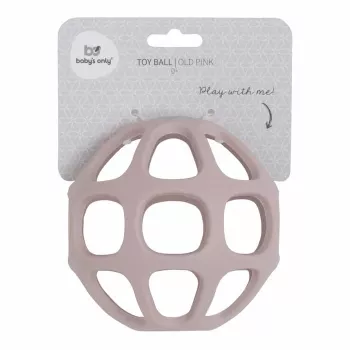 BABY'S ONLY mordedor de silicona, 0+ meses, rosa antiguo
