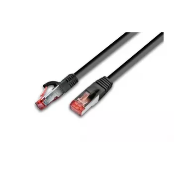 Wirewin cable de parcheo Cat6 S/FTP PIMF, LSOH, negro, RJ45 PKW-PIMF-KAT6 2.0 SW
