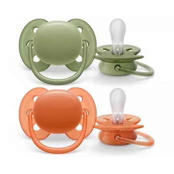 Philips Avent chupete Ultra Soft neutro 18M+ (pack de 2)