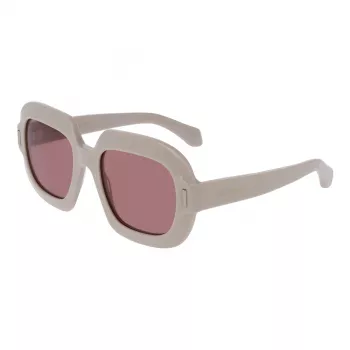 Ferragamo SF2068SE-259 gafas de sol de mujer – montura havana, lentes marrón degradado, 54mm