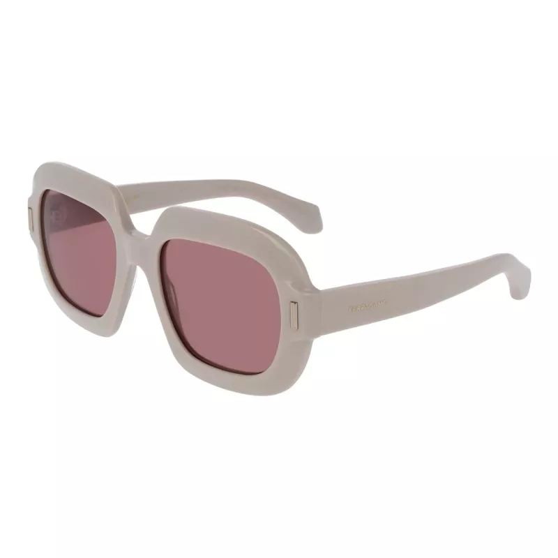 Ferragamo SF2068SE-259 gafas de sol de mujer – montura havana, lentes marrón degradado, 54mm