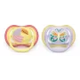 Philips Avent chupete Ultra Air 0-6 meses, pack de 2, azul y verde