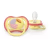 Philips Avent chupete Ultra Air 0-6 meses, pack de 2, azul y verde