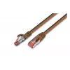 Wirewin cable de red Cat6 S/FTP LSOH 7,0 m marrón PKW-PIMF-KAT6 7.0 BR
