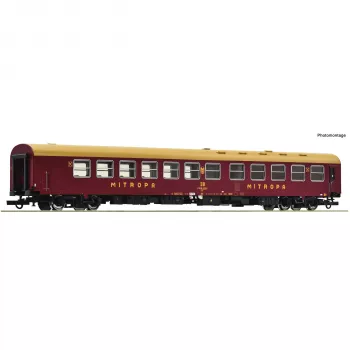 Roco 6200119 H0 coche comedor MITROPA de la DR, época IV, rojo/beige, 282 mm, DC