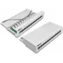Wirewin panel de parcheo de escritorio CAT6 de 12 puertos, apantallado, conexión LSA+ (DVP-TRIO-K6 12)