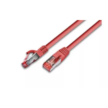 Wirewin PKW-PIMF-KAT6A 4.0 RT cable de red Cat6a S/FTP de 4 m, rojo