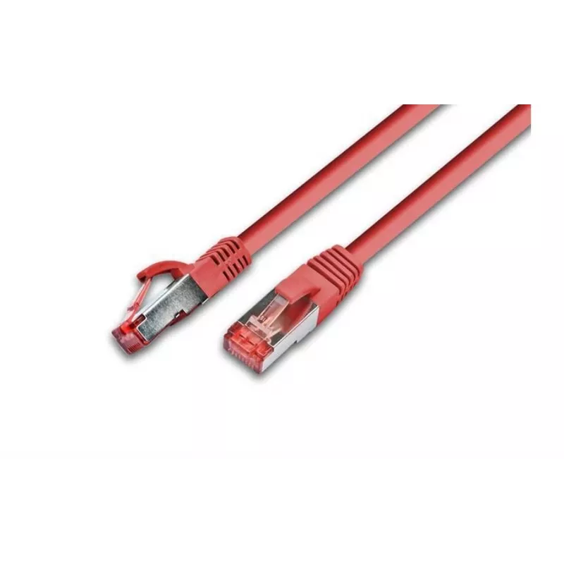 Wirewin PKW-PIMF-KAT6A 4.0 RT cable de red Cat6a S/FTP de 4 m, rojo