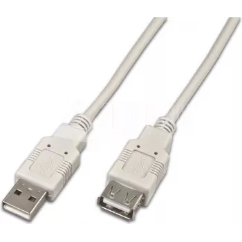 Wirewin USB A-A MF 3.0 GR cable alargador USB 3 m USB 2.0 gris