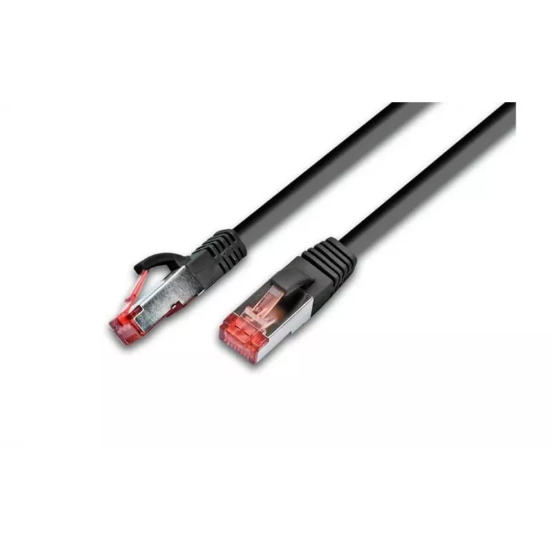 Wirewin Cat.5e F/UTP cable de red 7,5 m, RJ45, negro PKW-STP-K5E 7.5 SW