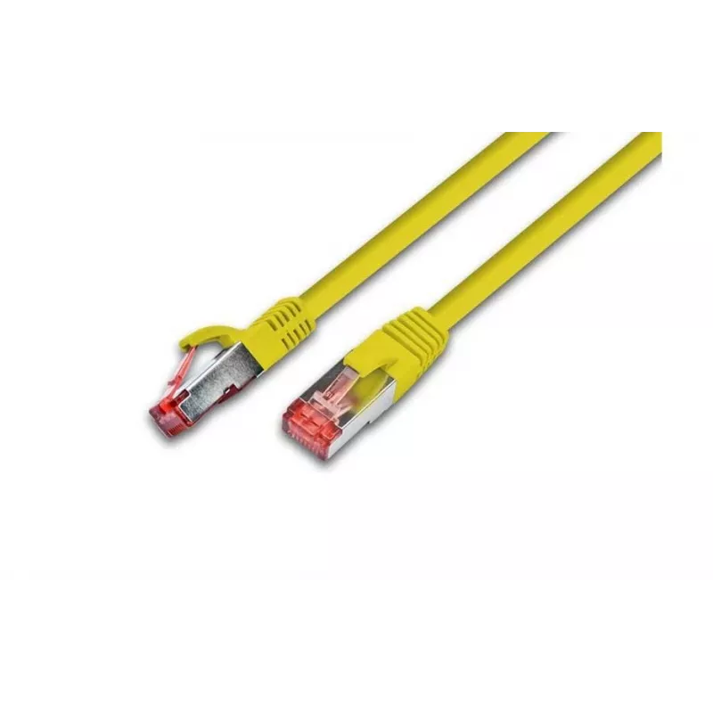 Wirewin PKW-PIMF-KAT6A 7.5 GE Cat.6A Cable de red, AWG26, 7,5 m, amarillo