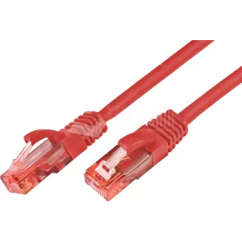 Wirewin Cat6 U/UTP cable de red patch 10 m rojo PKW-UTP-KAT6 10.0 RT
