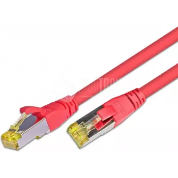 Wirewin Cat.6a AWG26 7,5 m cable de red, rojo (PKW-PIMF-KAT6A 7.5 RT)