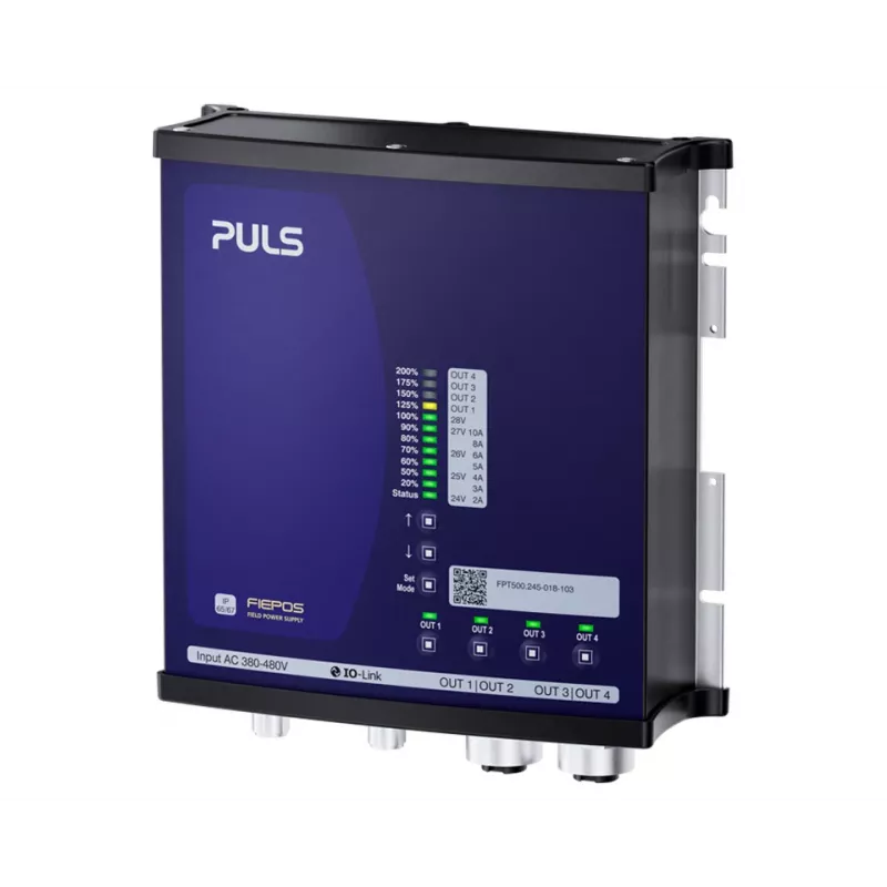 PULS FPT500.245-018-103 fuente de alimentación 24 V 20,8 A 500 W 4 salidas M12