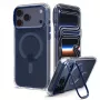 SPIGEN funda Ultra Hybrid Optik S MagSafe para iPhone 17 Pro Max / 18 Pro Max - transparente/azul profundo