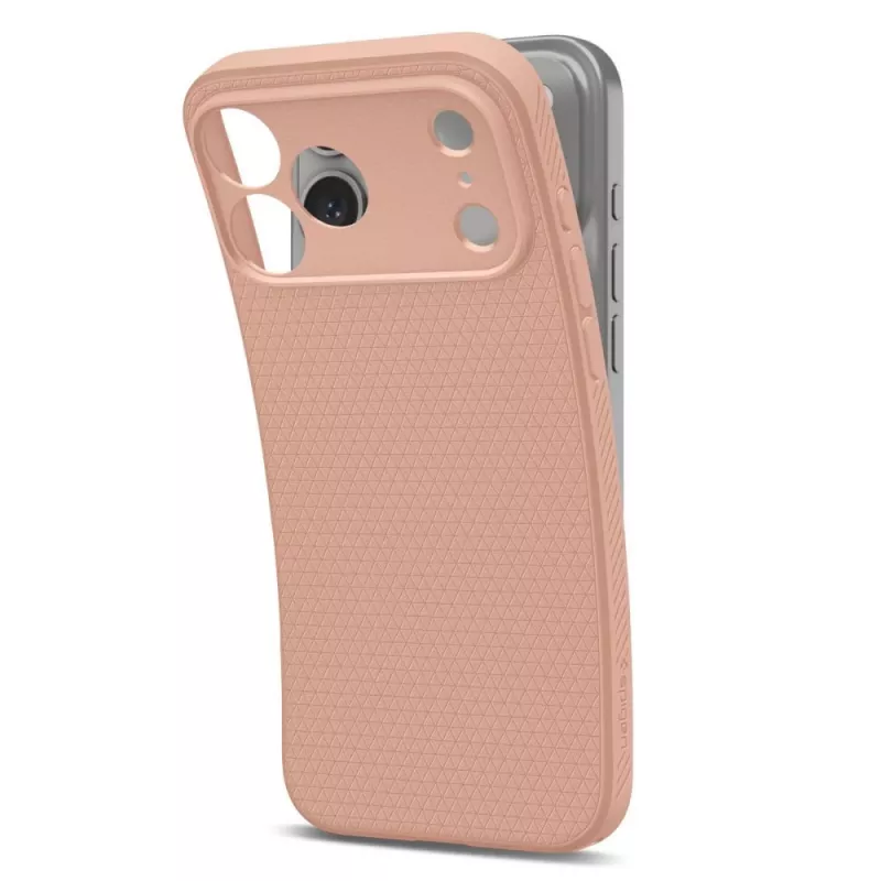Spigen funda Liquid Air para iPhone 17 Pro Max / 18 Pro Max – oro rosa