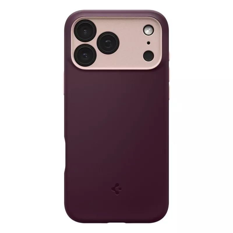 Spigen funda Nano Pop Mag MagSafe para iPhone 18 Pro Max / 17 Pro Max – Burgundy Bean