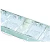 Wirewin panel ciego de alta calidad para 24 módulos Keystone, sistema Keystone ajustable en ángulo 0° o 45° (WKS PANEL 24 DYN ANG)