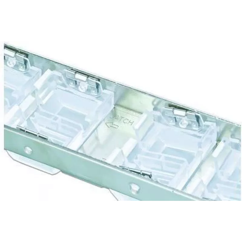 Wirewin panel ciego de alta calidad para 24 módulos Keystone, sistema Keystone ajustable en ángulo 0° o 45° (WKS PANEL 24 DYN ANG)